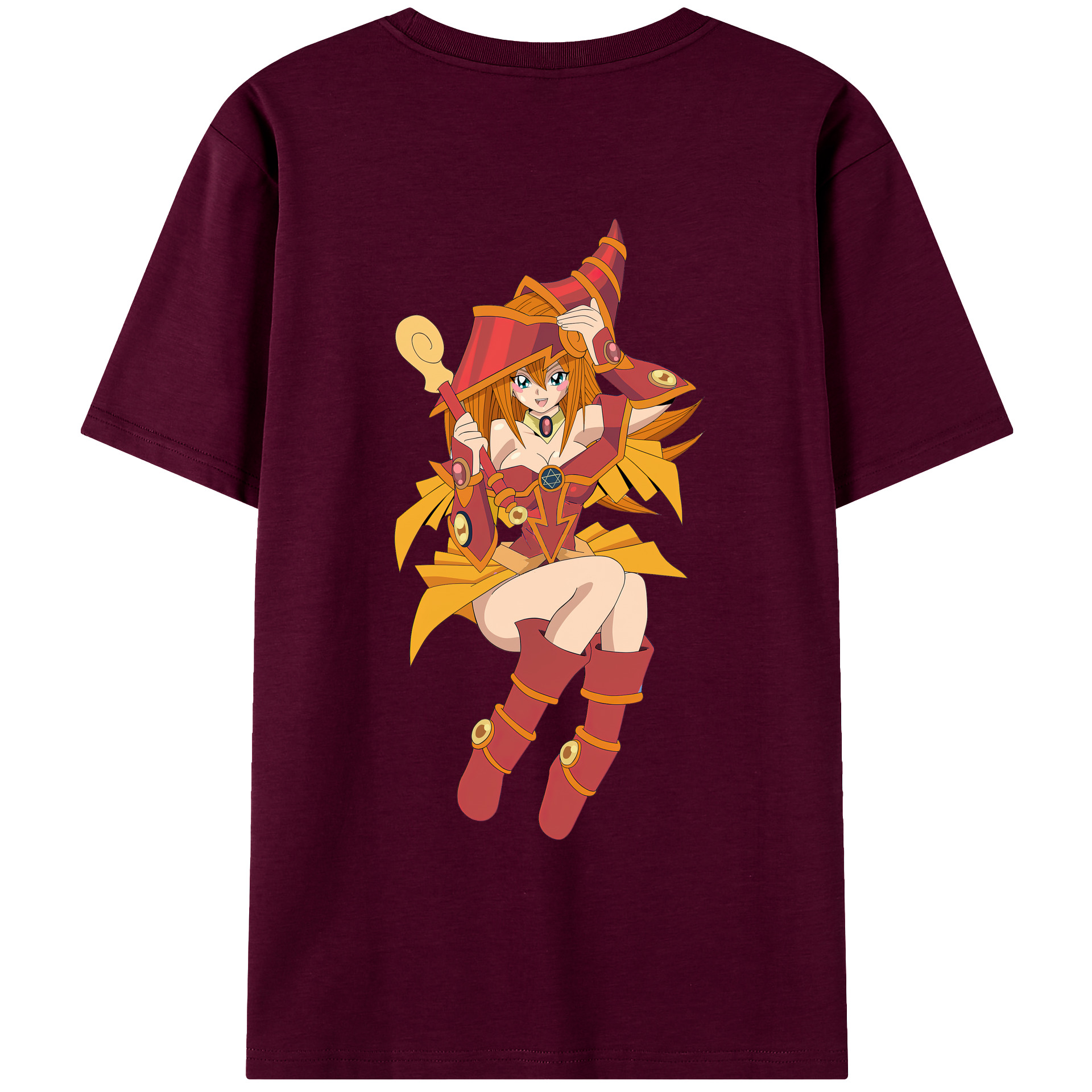 （画像用） 遊☆戯☆王 Yu-Gi-Oh! レディース半袖Tシャツ(バックプリント)